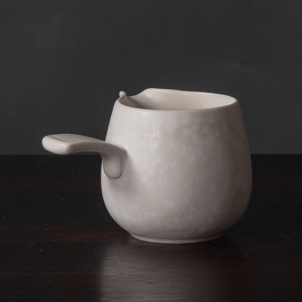 Gunnar Nylund for Rörstrand, stoneware milk jug with white glaze K2826