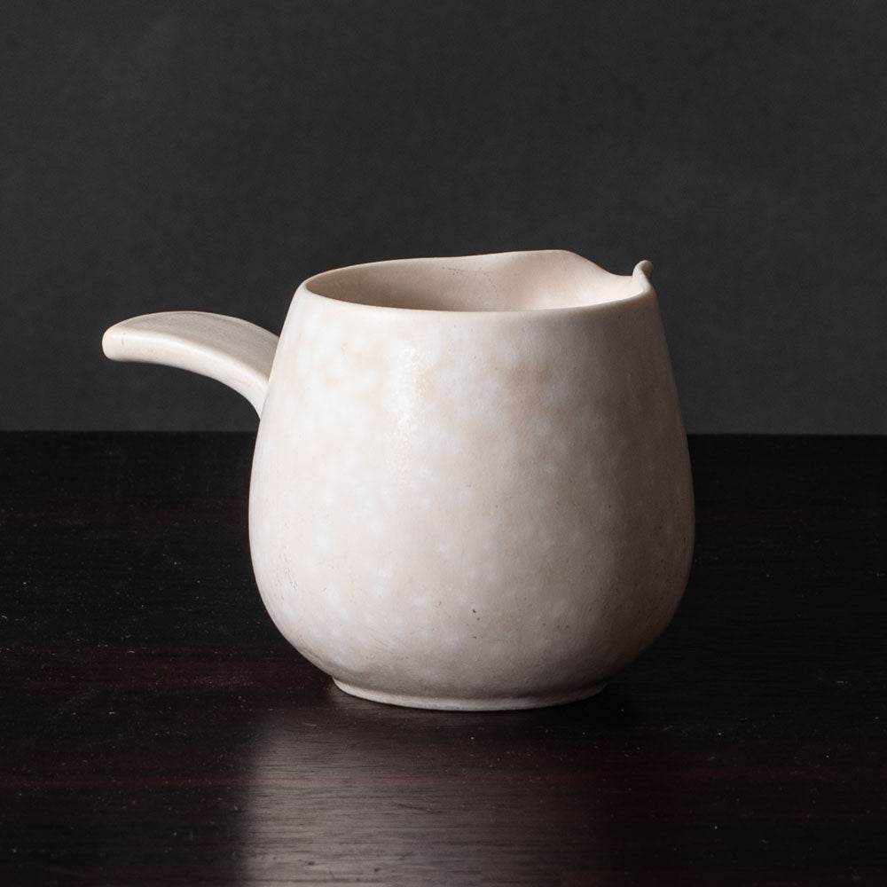 Gunnar Nylund for Rörstrand, stoneware milk jug with white glaze K2826