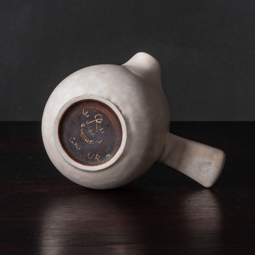 Gunnar Nylund for Rörstrand, stoneware milk jug with white glaze K2826