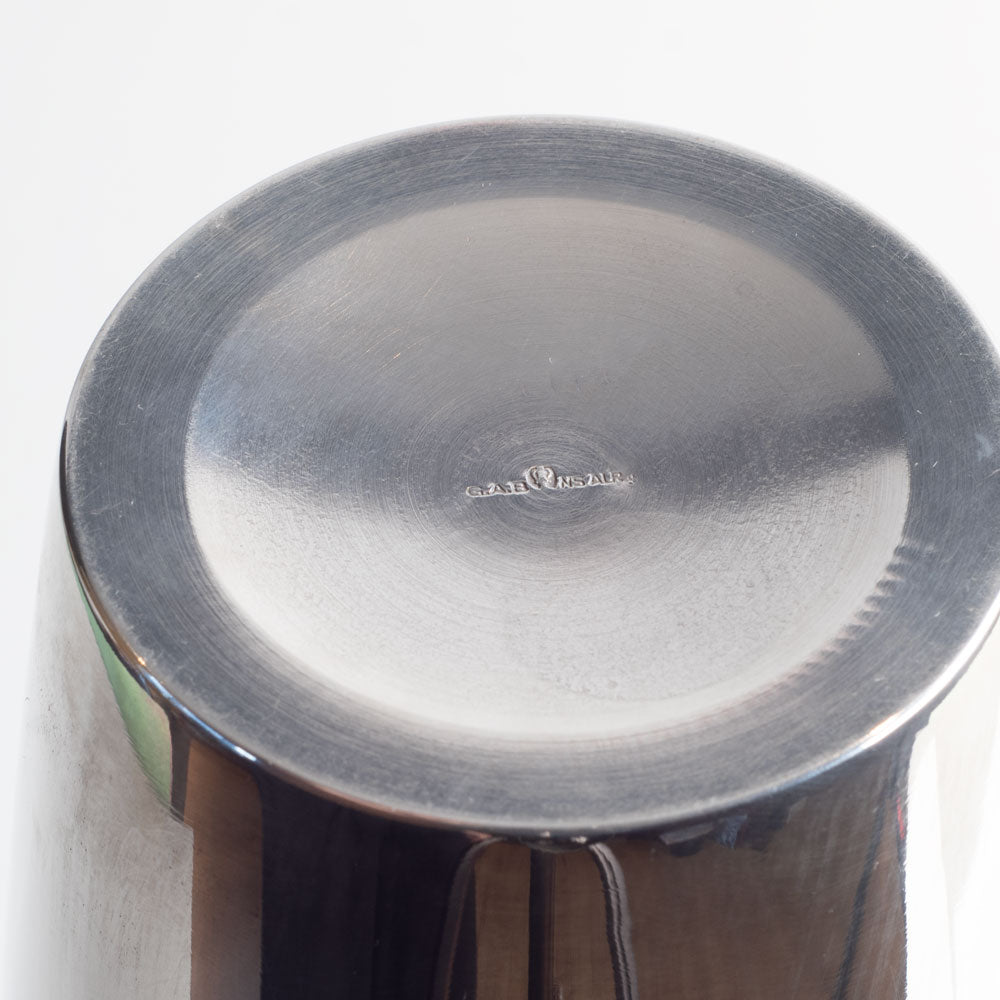 GAB, Sweden, silver plate cocktail shaker L3157