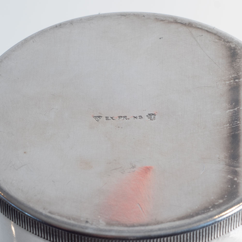 Plated silver jug, L3662