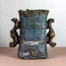 Colin Pearson, own studio, UK, unique stoneware "Winged Form" vessel H1254