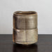 Horst Kerstan, Germany, unique stoneware  vase with light brown glaze