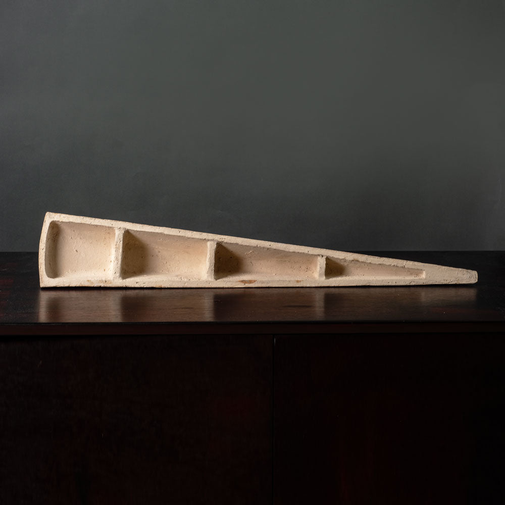 Fritz Vehring, Germany, unique stoneware "Helm" sculpture K2798