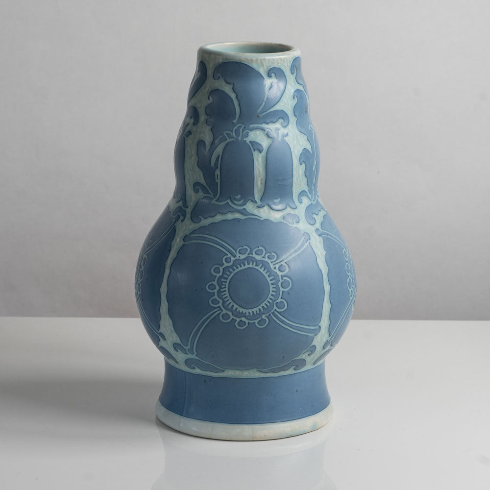 Two vases by Josef Ekberg for Gustavsberg, Sweden