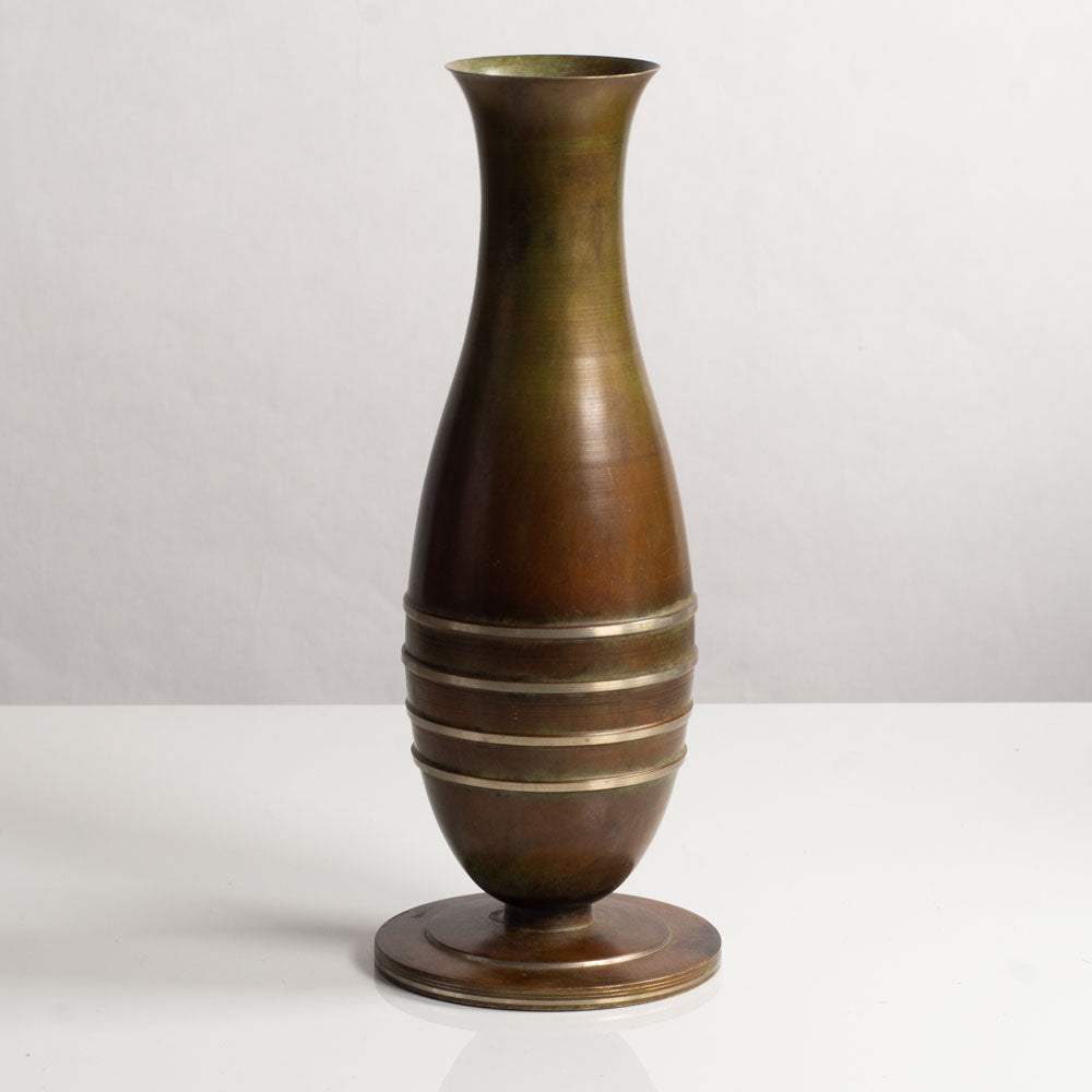 GAB, Sweden, "ORI" vase in light bronze M4119