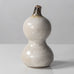 Horst Kerstan, Germany, unique double gourd vase with glossy crackle glaze K2815