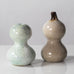 Two double-gourd vases by Horst Kerstan, Germany
