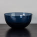 Timo Sarpaneva for Iittala, Finland, "i-glass" bowl in blue glass J1126