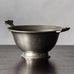 Svenskt Tenn, Sweden, tin footed bowl with two handles J1037