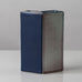 Karl Scheid, Germany, geometric vase with blue, pink and white glaze K2316