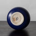 Erich and Ingrid Triller for Tobo, vase with semi-matte cobalt blue glaze H1345