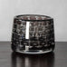 Ingeborg Lundin for Orrefors, Sweden, Ariel vase in brown and gray glass J1114