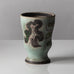 Walburga Külz, Germany, vase with pale blue and gray decoration K2905