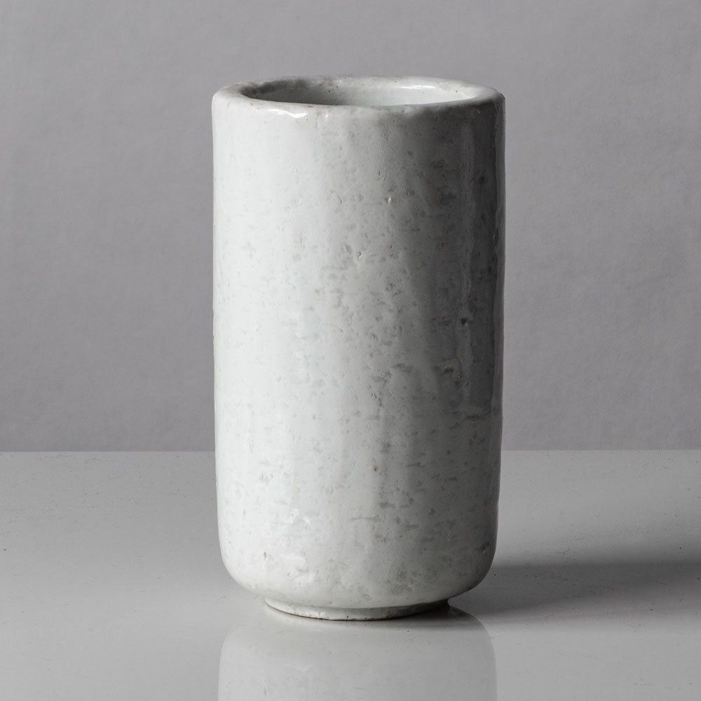 Group of chamotte vessels with white glaze by Gunnar Nylund for Rorstrand, Sweden