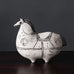 Stig Lindberg for Gustavsberg, stoneware horse with hand painted decoration H1025