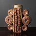 Bernard Rooke, UK, stoneware vase with gray and brown glaze J1089
