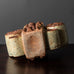 Bernard Rooke, UK, stoneware vase with gray and brown glaze J1089