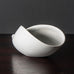 Stig Lindberg for Gustavsberg, "Veckla" bowl with matte white glaze A1172