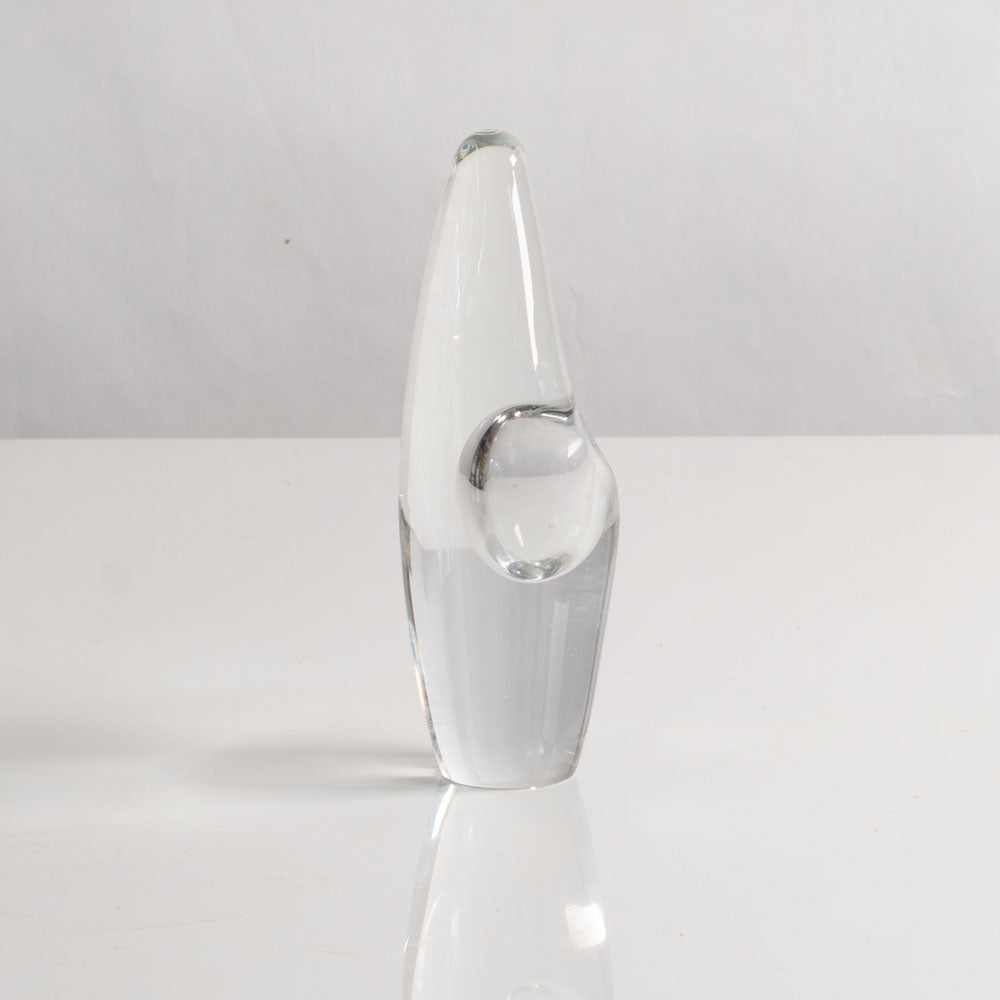Timo Sarpaneva for Iittala, Finland, glass "Orchidea" vase M4204