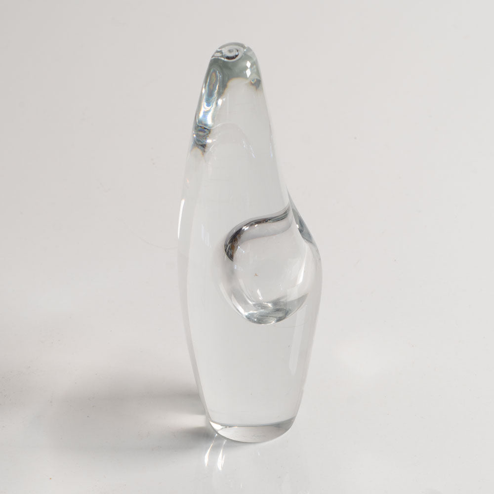 Timo Sarpaneva for Iittala, Finland, glass "Orchidea" vase M4204