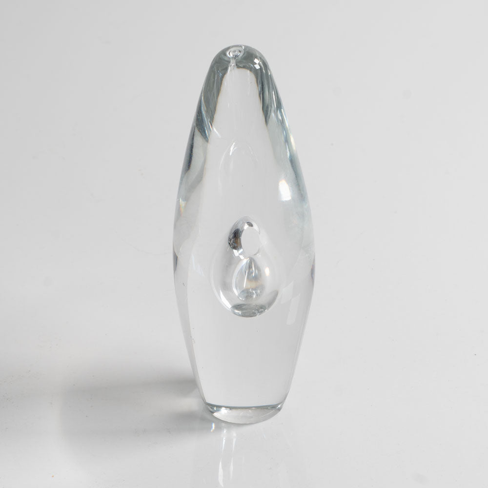 Timo Sarpaneva for Iittala, Finland, glass "Orchidea" vase M4204