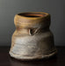 Paul Chaleff, US unique stoneware unglazed vessel H1218