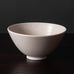 Gunnar Nylund for Rörstrand, Sweden, stoneware bowl with matte white glaze K2917