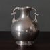 Eskilstuna Metall & Thermosindustri (EMTI), Sweden, pewter vase with two handles J1433