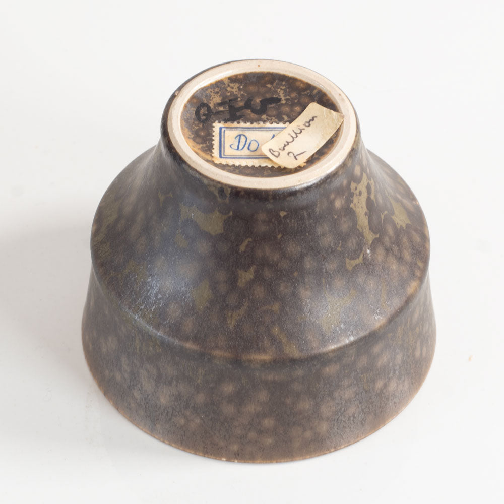 Hubert Griemert, Germany, ceramic bowl with brown glaze K2809