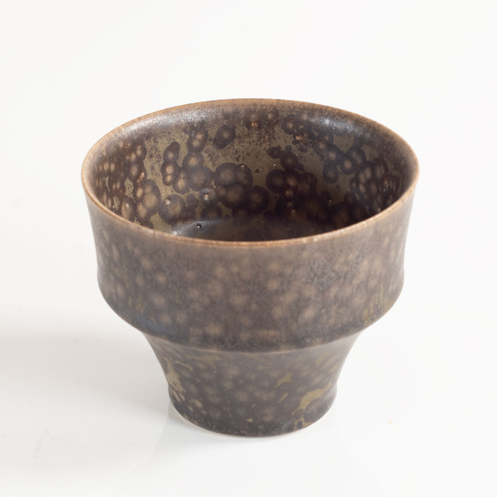Hubert Griemert, Germany, ceramic bowl with brown glaze K2809
