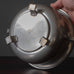 Emil O. Möller, Sweden, art deco pewter bowl with two handles L3129