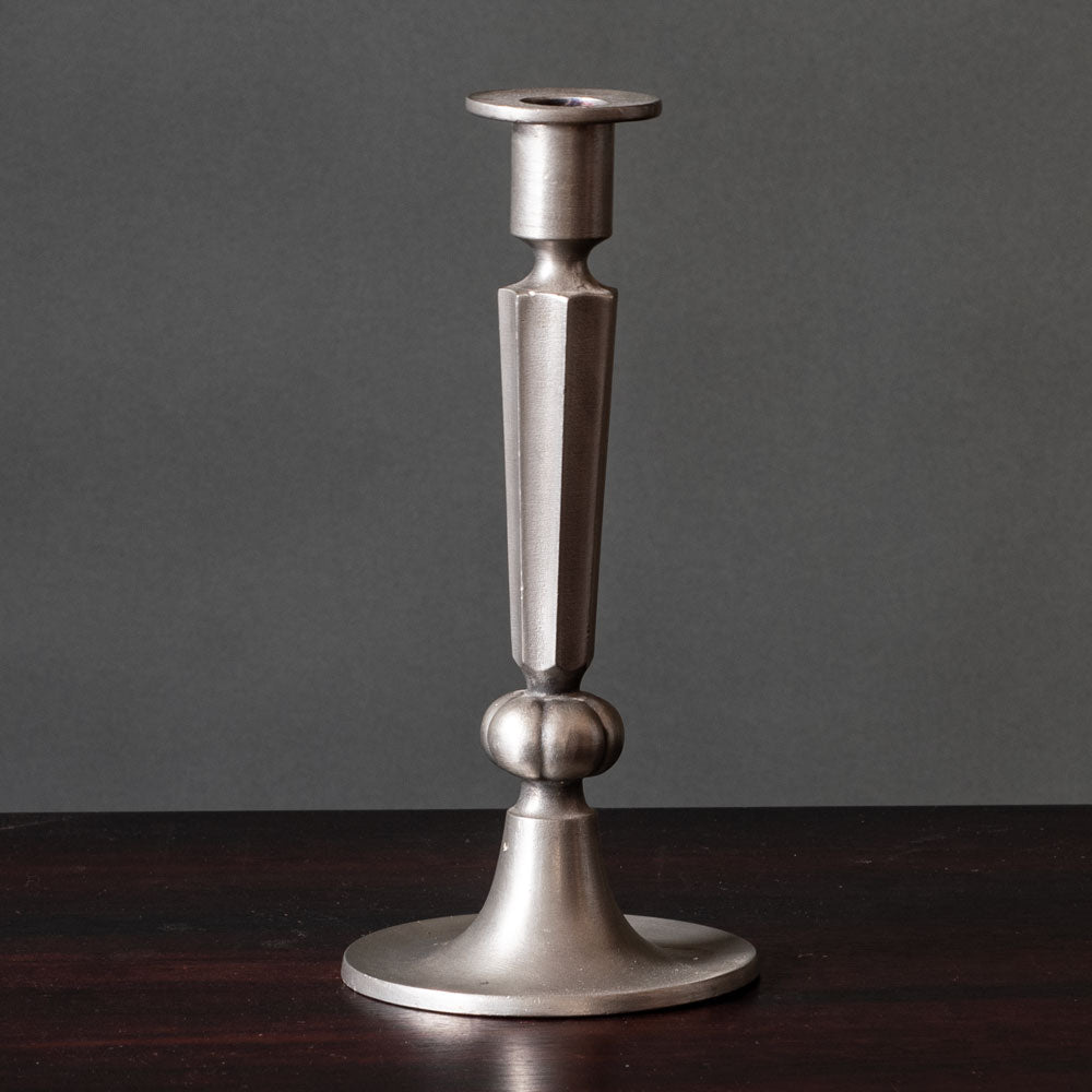 Edvin Ollers for Schreuder & Olsson, Sweden, pewter candlestick K2542