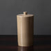Claes Thell, Sweden, unique pale gray porcelain vase K2504