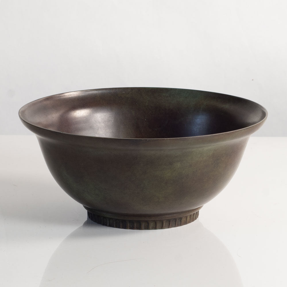 Just Andersen for GAB, Sweden, bronze bowl, 1930s M4225