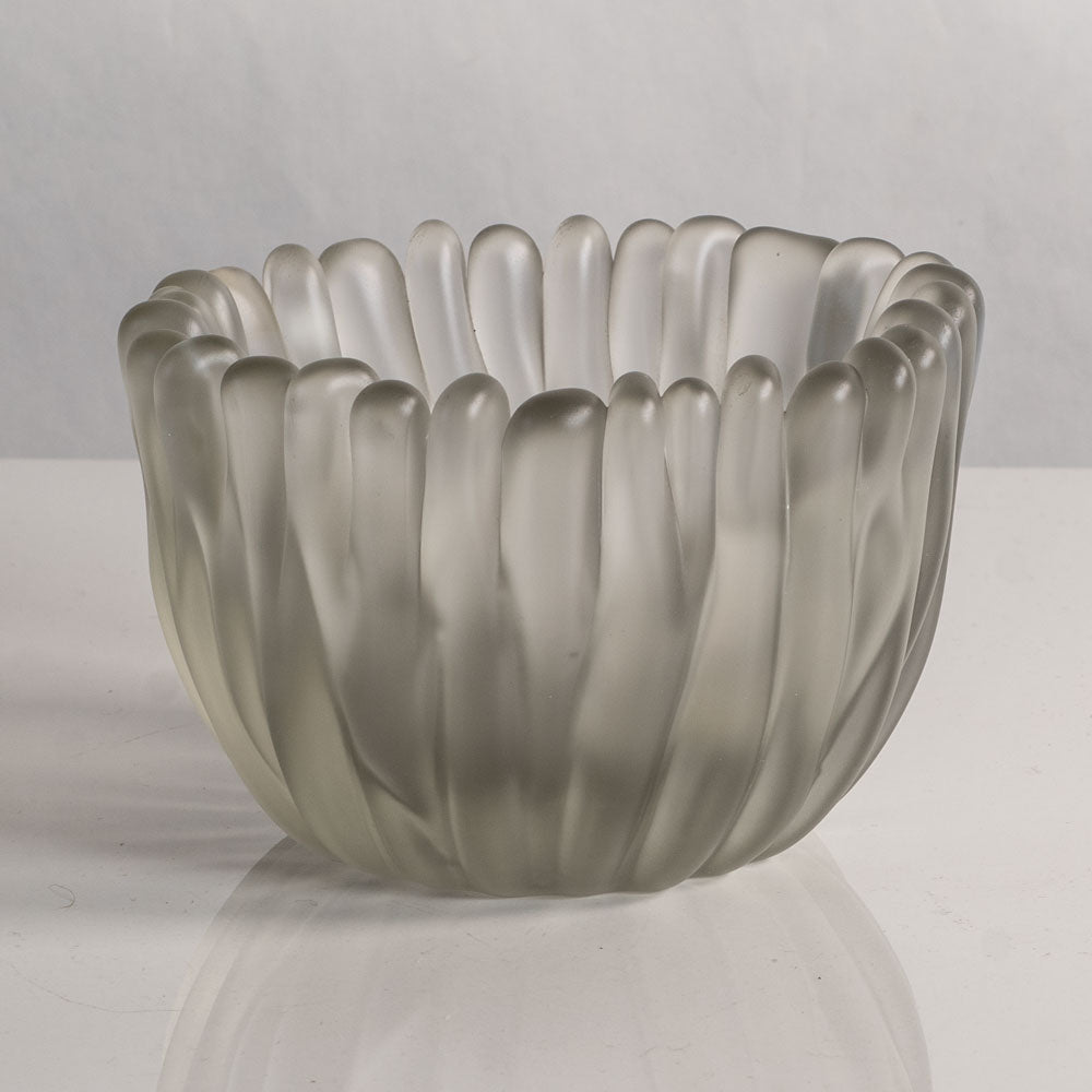 Tapio Wirkkala for Iittala, Finland, glass "Jäkälä" vase M4238