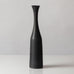 Carl Harry Stålhane for Rörstrand, Sweden, vase with dark brown glaze K2851