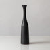 Carl Harry Stålhane for Rörstrand, Sweden, vase with dark brown glaze K2851