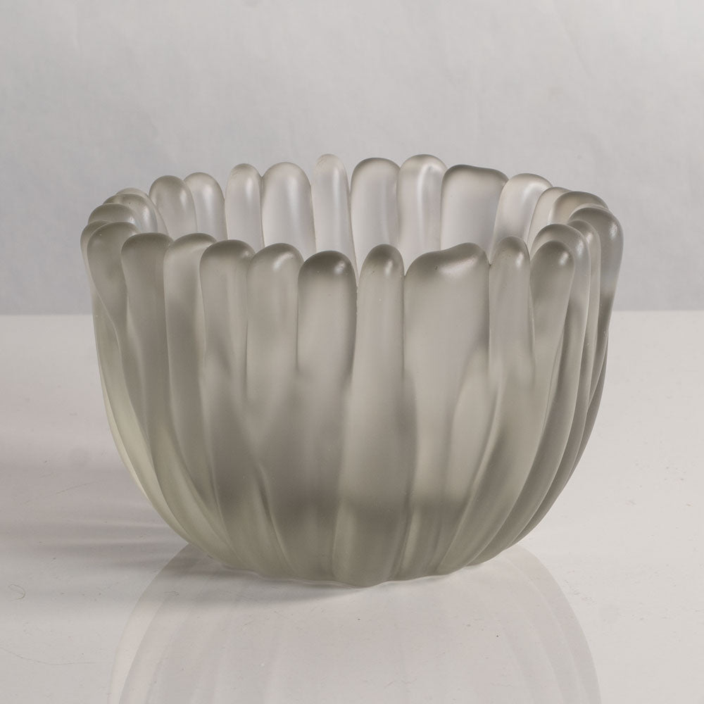 Tapio Wirkkala for Iittala, Finland, glass "Jäkälä" vase M4238