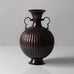 Just Andersen, Denmark, bronze handled vase L3168