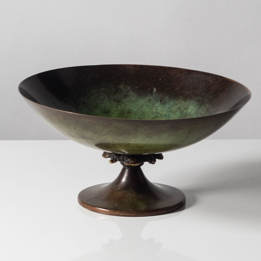 Footed bronze bowl, Denmark L3142