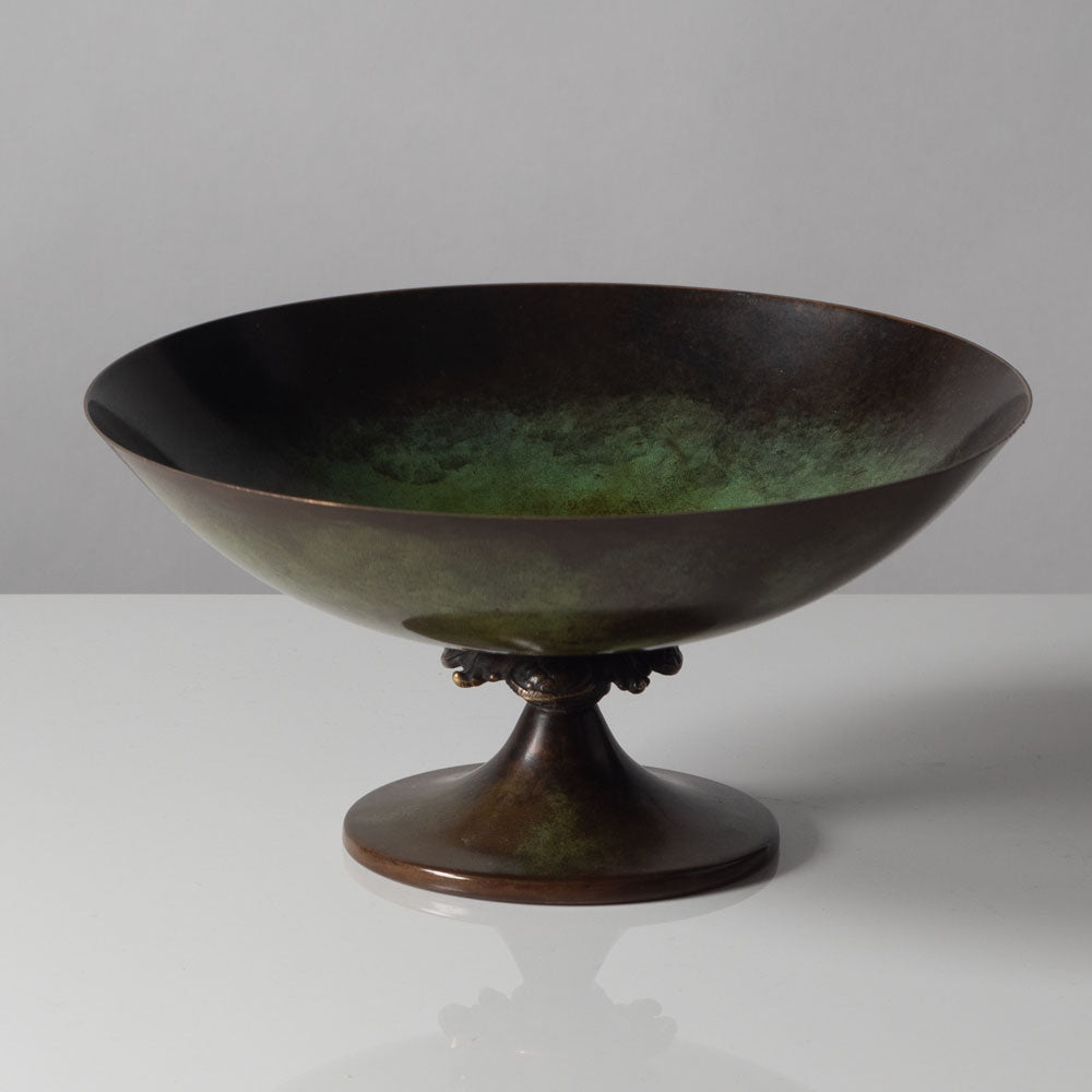 Footed bronze bowl, Denmark L3142