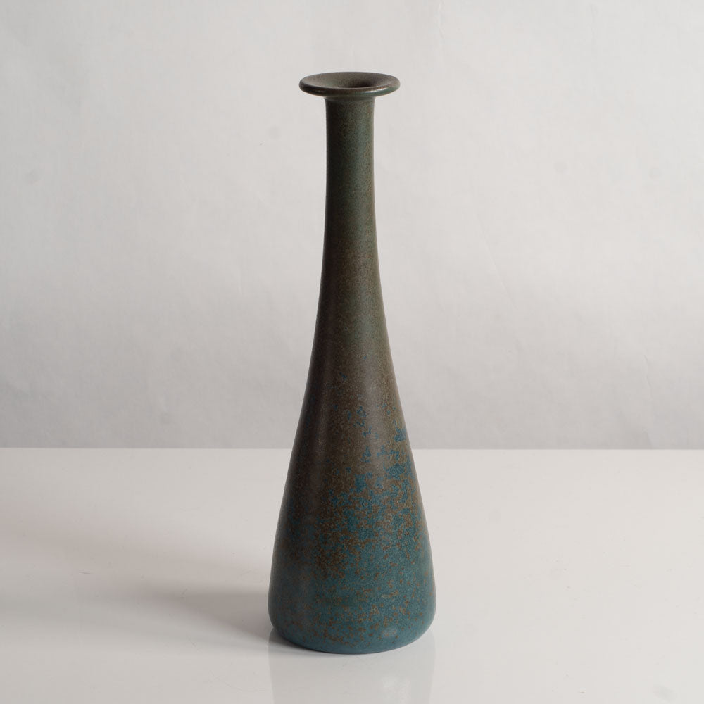 Gunnar Nylund for Rörstrand, Sweden , ceramic vase with blue-green glaze M4164