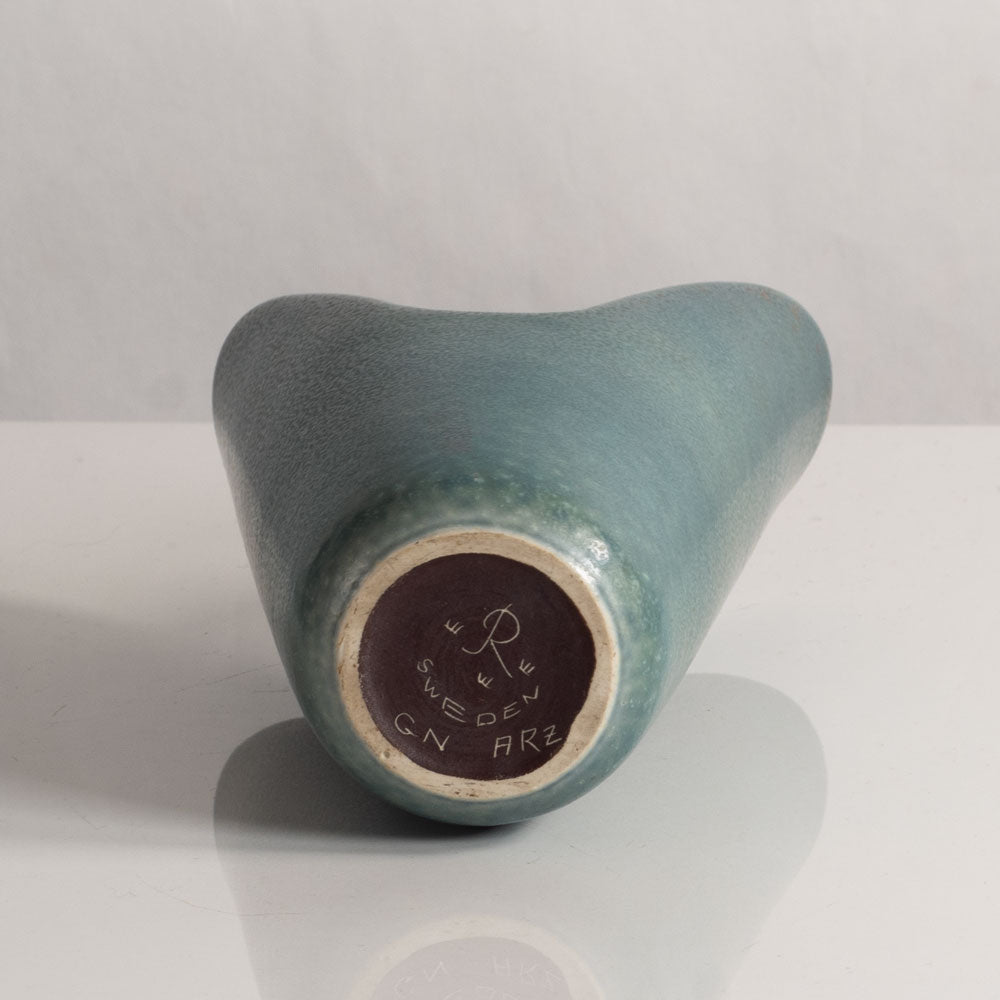 Gunnar Nylund for Rörstrand, Sweden , ceramic vase with blue-green glaze M4221