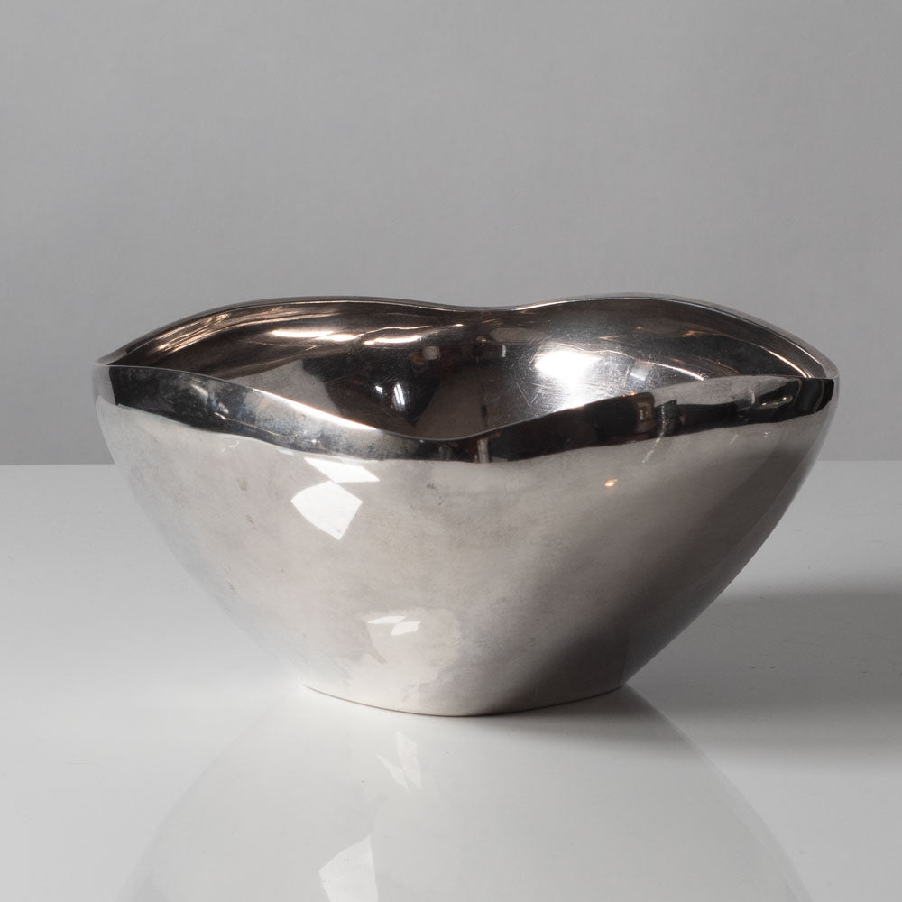Åke Strömdahl, Strömdahl Aktiebolag, Sweden, sterling silver square bowl L3110