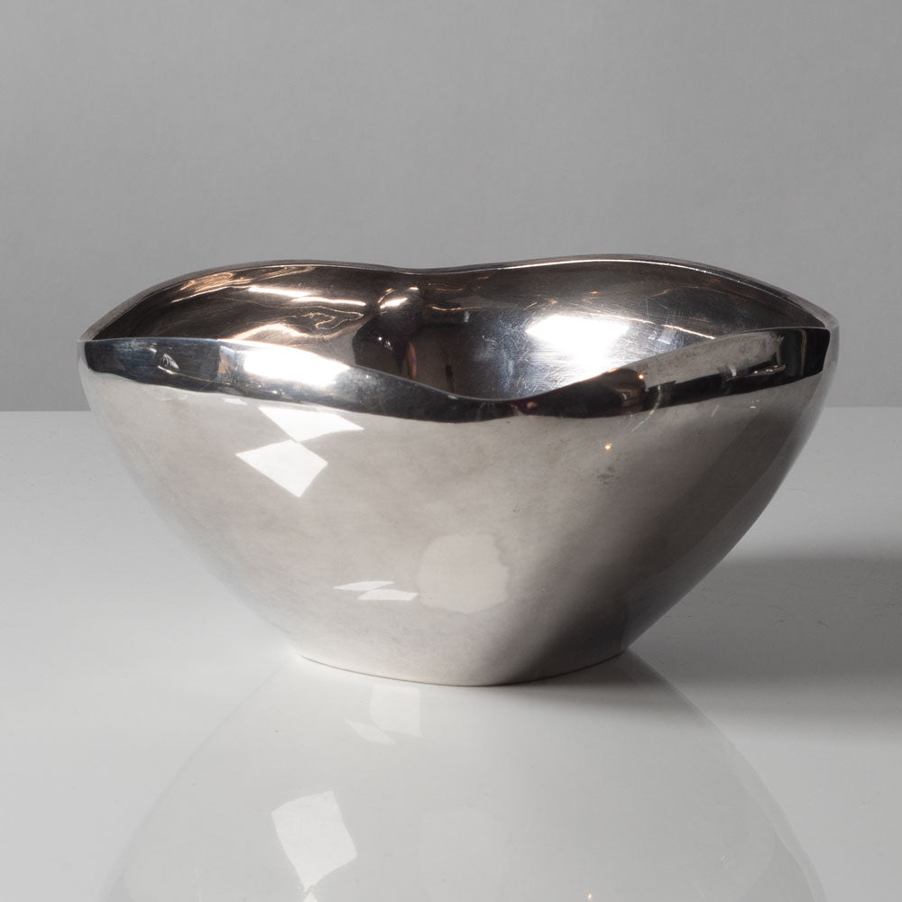 Åke Strömdahl, Strömdahl Aktiebolag, Sweden, sterling silver square bowl L3110