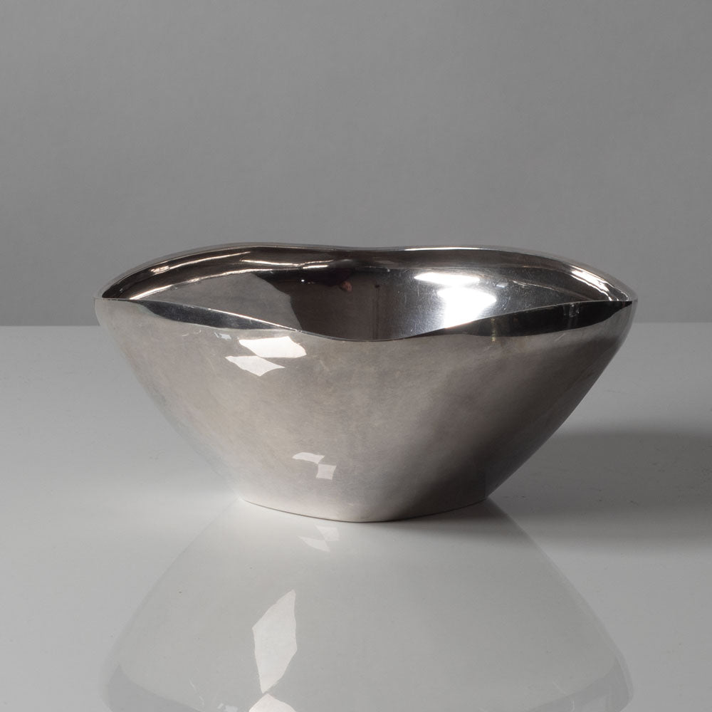 Two sterling silver bowls by Åke Strömdahl, Strömdahl Aktiebolag, Sweden