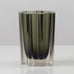 Tapio Wirkkala for Iittala, Finland, gray frosted glass vase L3148