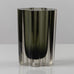 Tapio Wirkkala for Iittala, Finland, gray frosted glass vase L3148