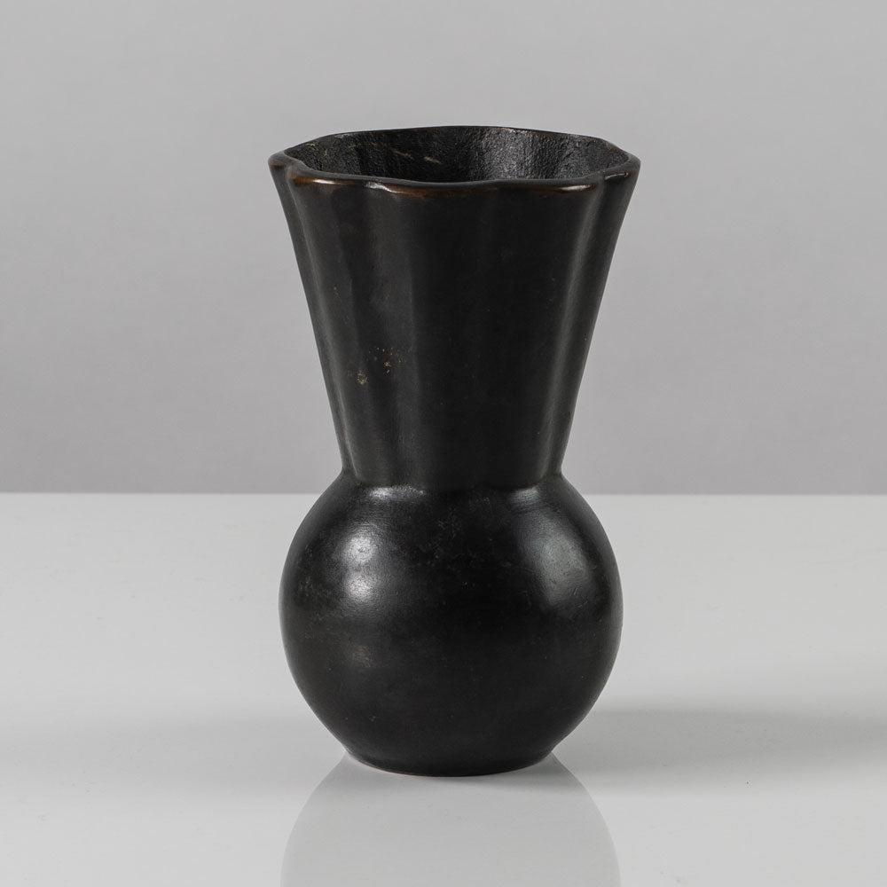 Nilsson & Johansson, Sweden, bronze vase L3083